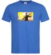 Мужская футболка Ще не відрахували Ярко-синий фото