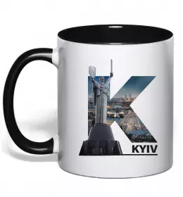 Чашка с цветной ручкой