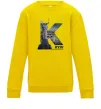 Детский Свитшот Рідний Київ Солнечно желтый фото