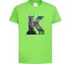 Детская футболка Рідний Київ Лаймовый фото