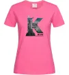 Женская футболка Рідний Київ Ярко-розовый фото