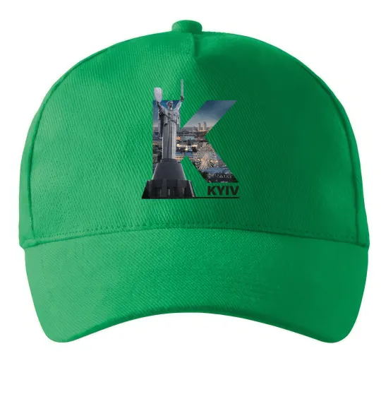 Кепка Рідний Київ Зелений фото