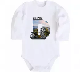 Детский боди Дніпрянка Белый фото