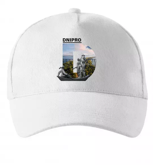 Кепка Рідний Дніпро Белый фото