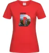 Жіноча футболка Рідний Дніпро Червоний Жіноча футболка Рідний Дніпро Червоний фото