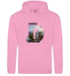 Женская толстовка (худи) Рідний Дніпро Розовый фото