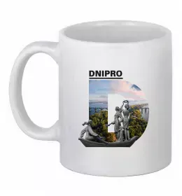 Чашка керамическая Дніпрянка Белый фото