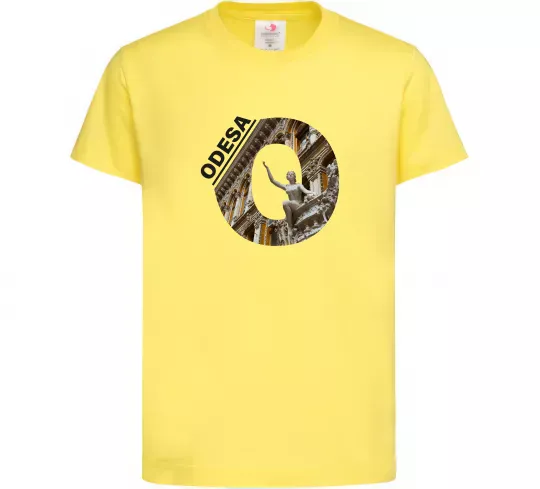Дитяча футболка Рідна Одеса Лимонний фото