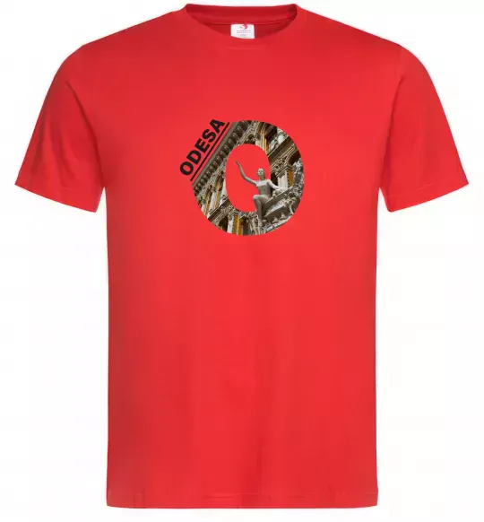 Чоловіча футболка Рідна Одеса Червоний фото