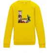 Детский Свитшот Рідний Львів Солнечно желтый фото