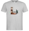 Чоловіча футболка Рідний Львів Сірий фото