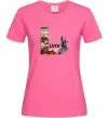 Женская футболка Рідний Львів Ярко-розовый фото