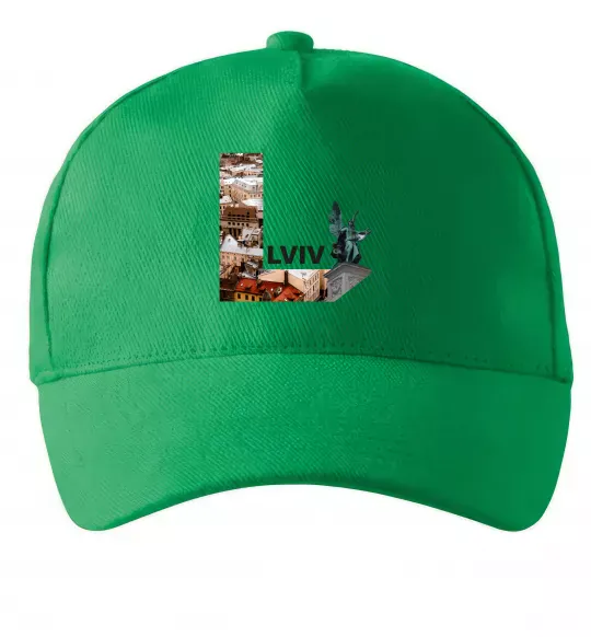 Кепка Рідний Львів Зеленый фото