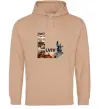 Жіноча толстовка (худі) Рідний Львів Пісочний фото