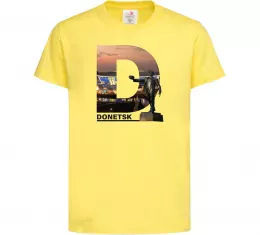 Детская футболка Donetsk is calling and i must go Ярко-синий фото