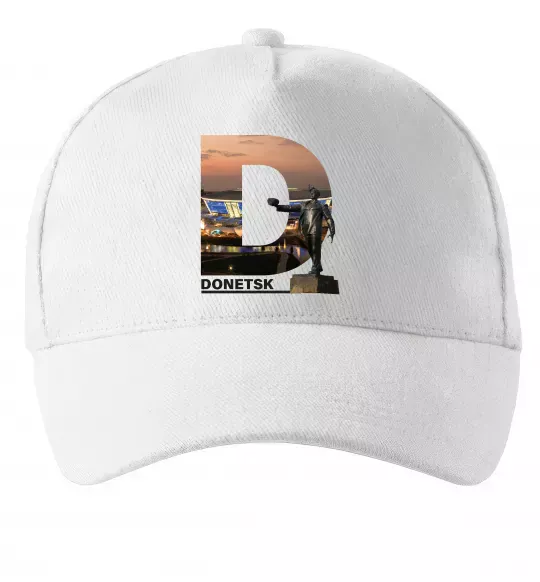 Кепка Рідний Донецьк Білий фото