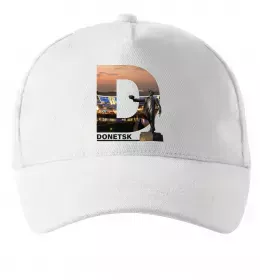 Кепка Рідний Донецьк Белый фото