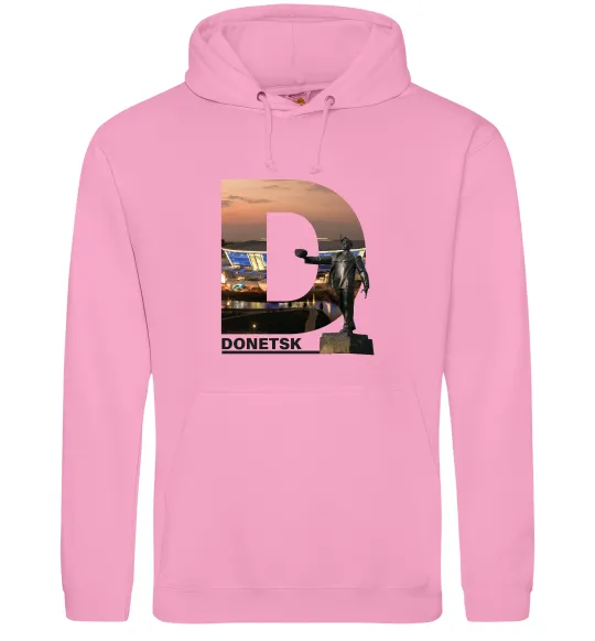 Жіноча толстовка (худі) Рідний Донецьк Рожевий фото
