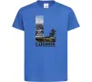 Детская футболка Рідний Луганськ Ярко-синий фото