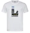 Мужская футболка Рідний Луганськ Белый фото