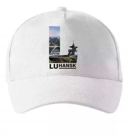 Кепка Рідний Луганськ Білий фото