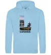 Женская толстовка (худи) Рідний Луганськ Голубой фото