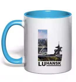 Чашка с цветной ручкой