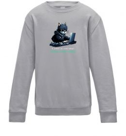 Дитячий світшот я роблю на комп'ютері клац клац клац Дитячий світшот я роблю на комп'ютері клац клац клац