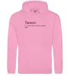 Женская толстовка (худи) Танкіст Розовый фото