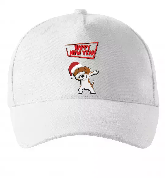 Кепка Happy New Year Pes Patron Білий фото