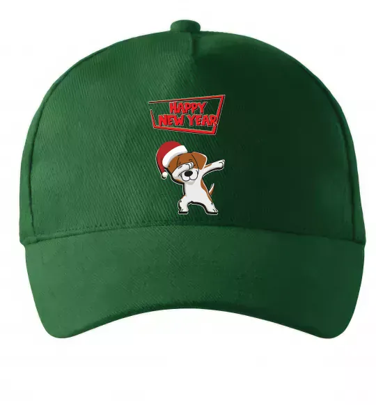 Кепка Happy New Year Pes Patron Темно-зелений фото