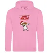 Жіноча толстовка (худі) Happy New Year Pes Patron Рожевий фото