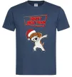 Мужская футболка Happy New Year Pes Patron Темно-синий Мужская футболка Happy New Year Pes Patron Темно-синий фото