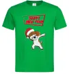Мужская футболка Happy New Year Pes Patron Зеленый Мужская футболка Happy New Year Pes Patron Зеленый фото