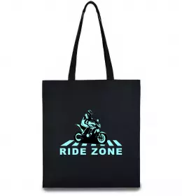 Еко-сумка Bike and fire Чорний фото