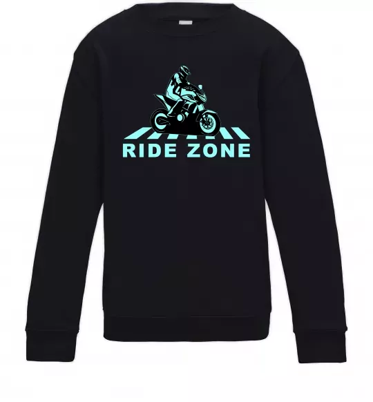 Детский Свитшот Ride Zone Черный фото