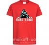 Детская футболка Ride Zone Красный фото