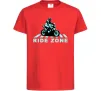 Дитяча футболка Ride Zone Червоний фото