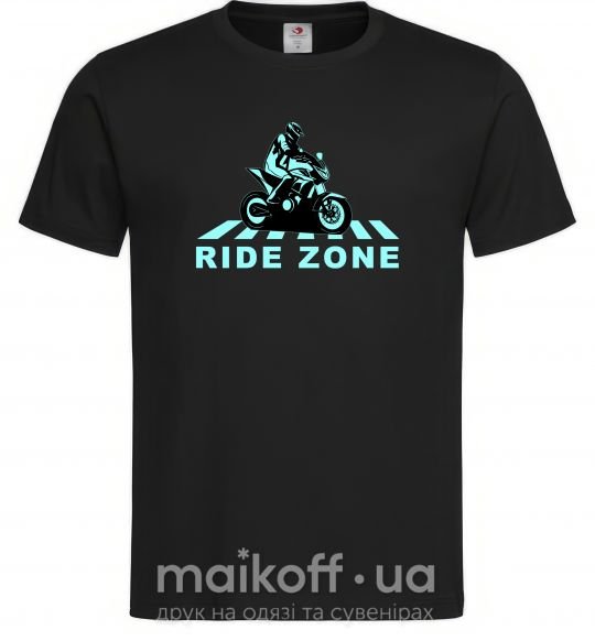 Чоловіча футболка Ride Zone Чорний фото