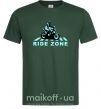 Чоловіча футболка Ride Zone Темно-зелений фото