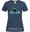 Жіноча футболка Ride Zone Темно-синій фото