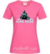 Женская футболка Ride Zone Ярко-розовый фото
