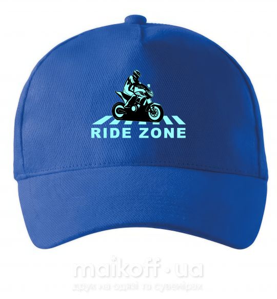 Кепка Ride Zone Яскраво-синій фото