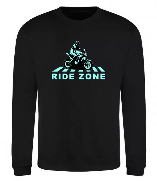Світшот Ride Zone Чорний фото