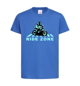 Детская футболка Ride Zone Ярко-синий фото