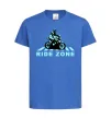Дитяча футболка Ride Zone Яскраво-синій фото
