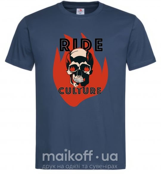 Мужская футболка Ride Culture Темно-синий фото