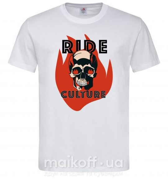 Мужская футболка Ride Culture Белый фото