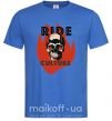 Мужская футболка Ride Culture Ярко-синий фото