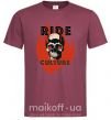 Мужская футболка Ride Culture Бордовый фото